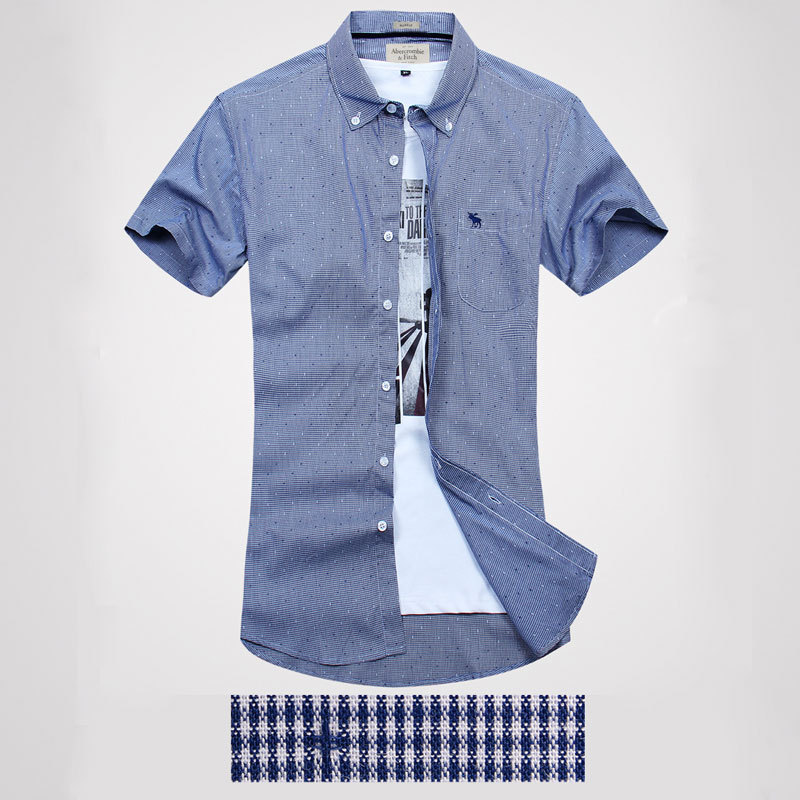 Nueva Abercrombie Fitch Hombres Algodón camiseta de verano AF6859 Nueva Abercrombie Fitch Hombres Algodón camiseta de verano AF6859